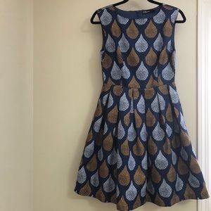 Dear Creatures Raindrop retro dress